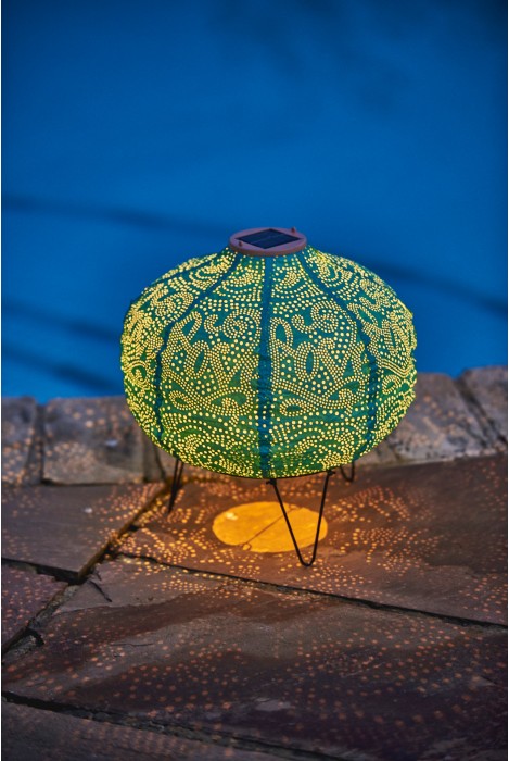 Teal 2024 solar lantern